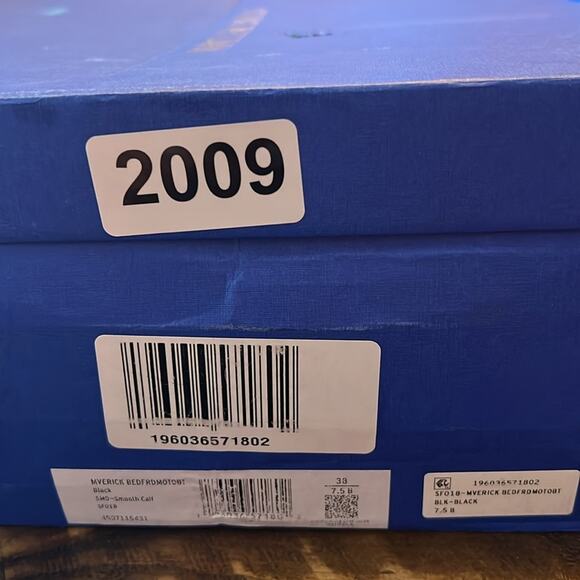 Stuart Weitzman Maverick Bedford Leather Moto Buckled Bootie NEW Size 7.5 - Picture 8 of 8